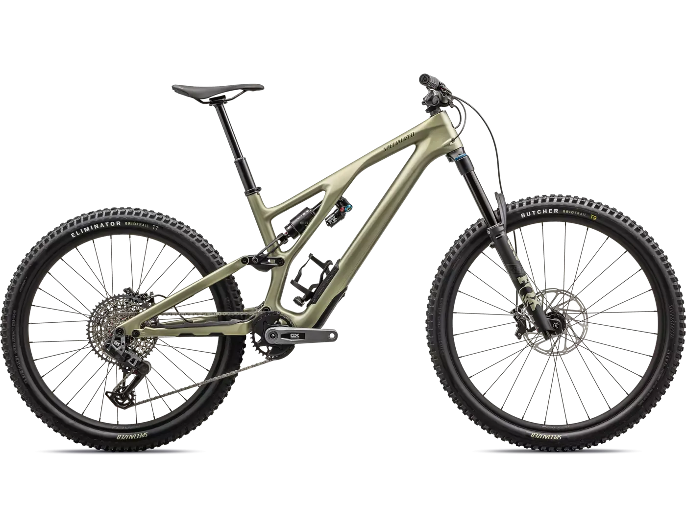 2024 Specialized Stumpjumper EVO Expert T-Type - Satin Metallic Spruce / Dark Moss
