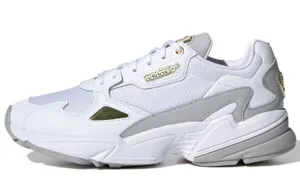 Adidas Originals Falcon Lifestyle sneakers, white/light gray/dark gray