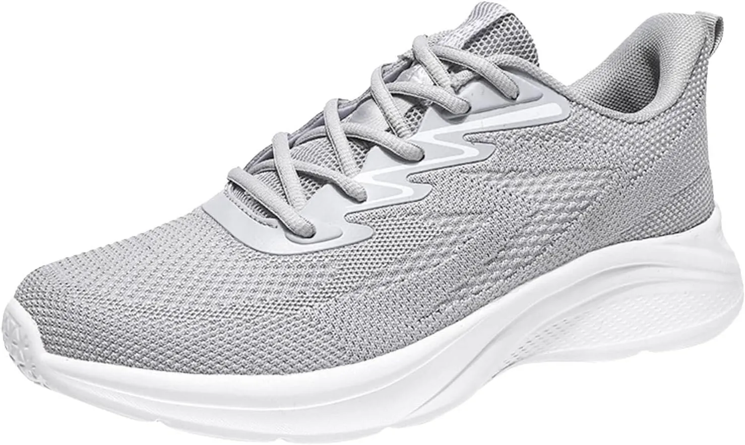 Arch Support Fitness Sneaker for Men Lace Up Comfortable Light-Weight Shoe Memory Foam Versatile Shoes for Men