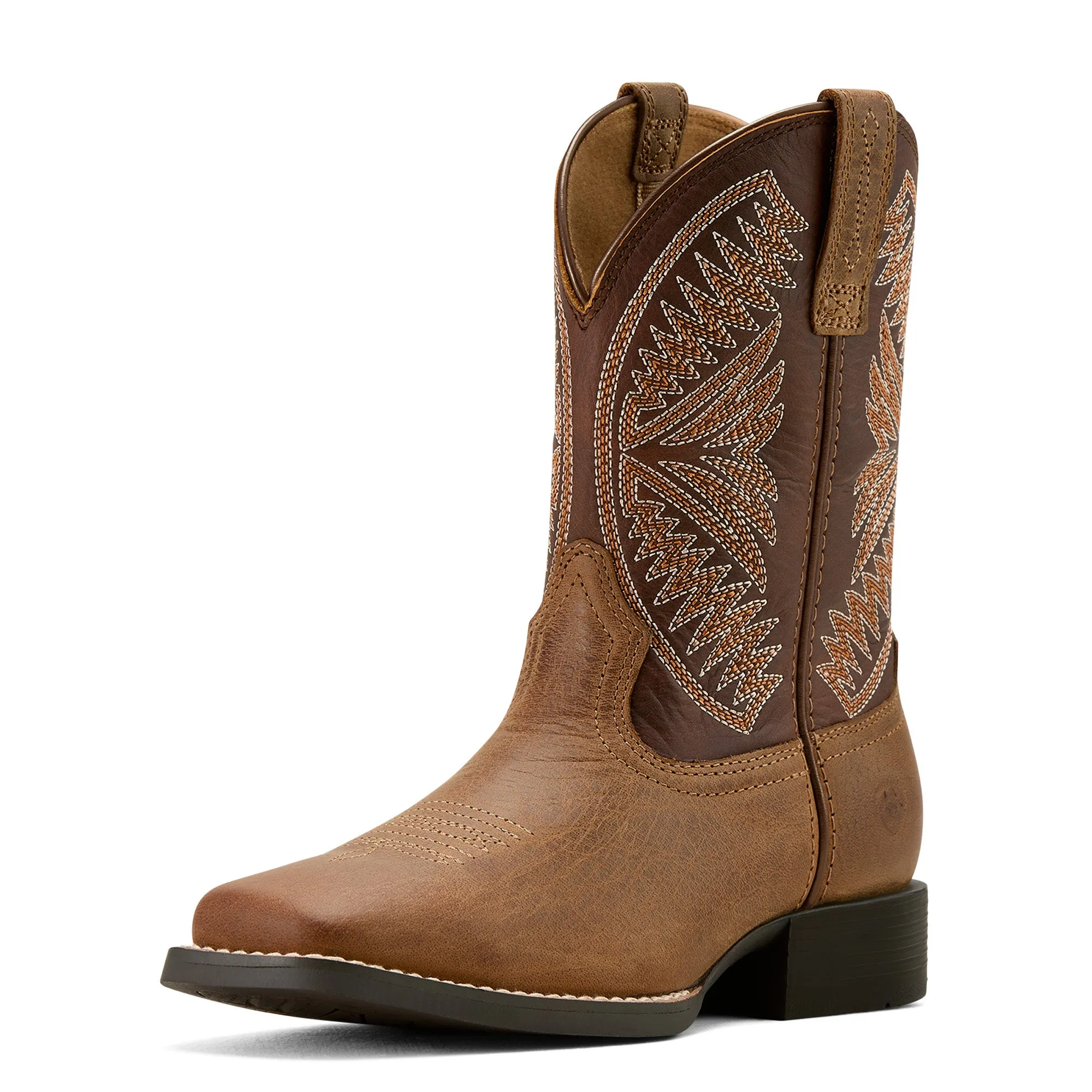 Ariat Youth Ruidoso Pearl Chocolate Brown Boot