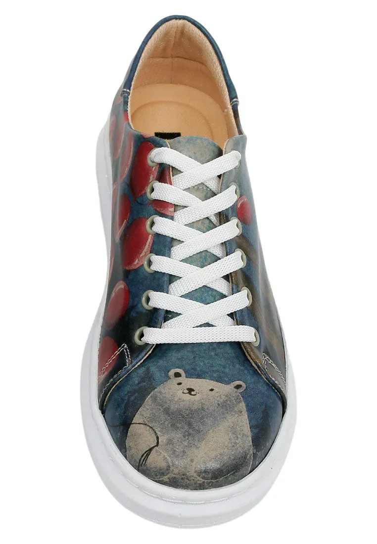 Bear with a Balloon | Myra Women's Shoes