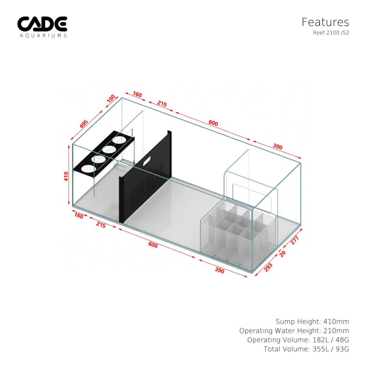 CADE Pro Reef S2 2100