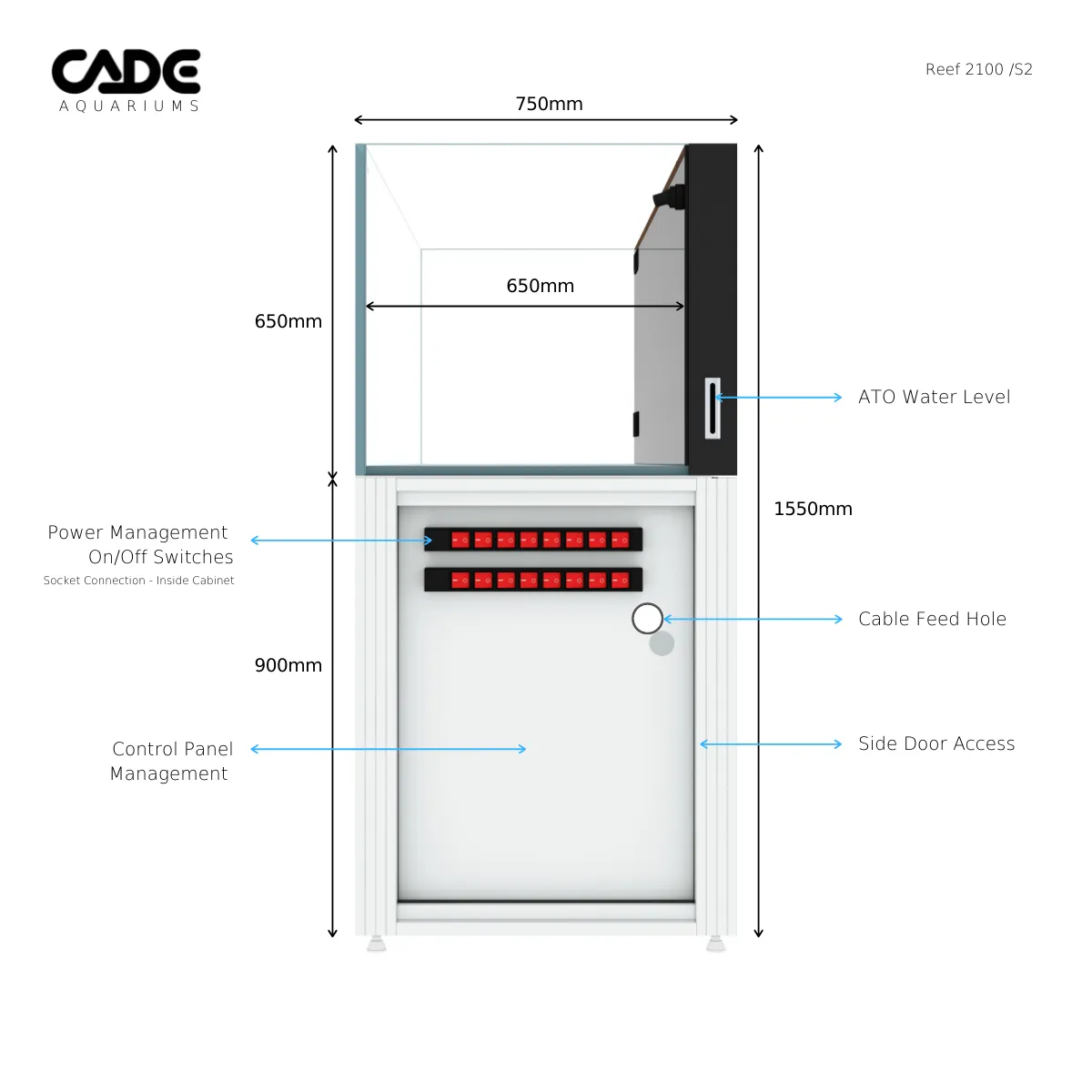 CADE Pro Reef S2 2100