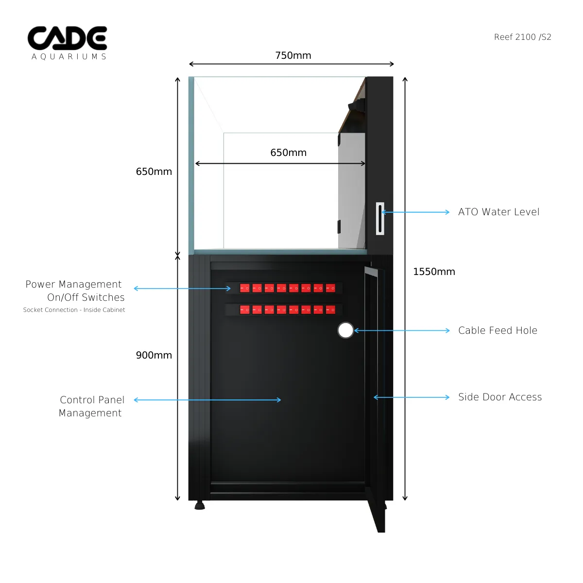 CADE Pro Reef S2 2100