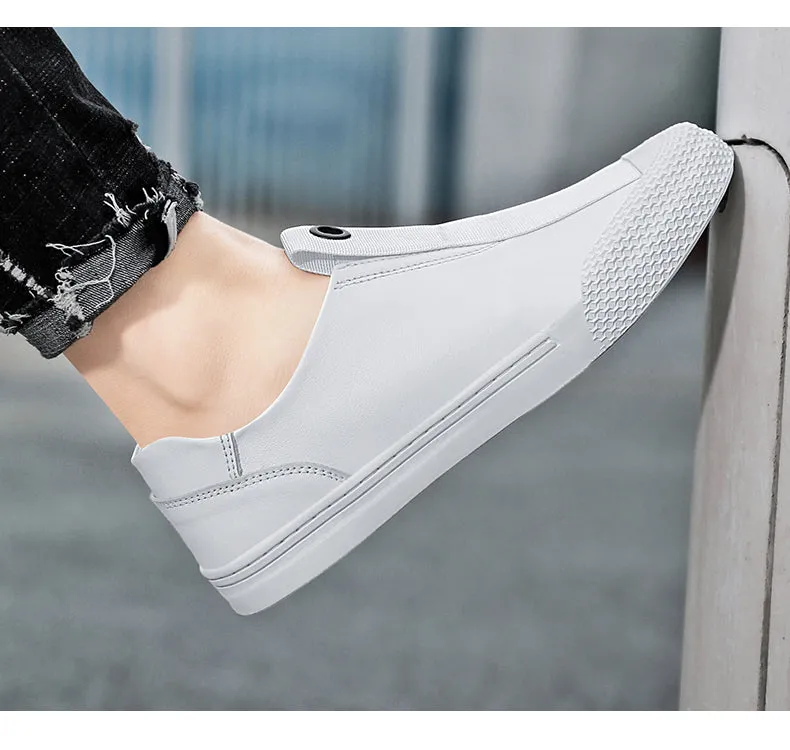 Calfskin Luxury Designer Summer Men Sandals Genuine Leather