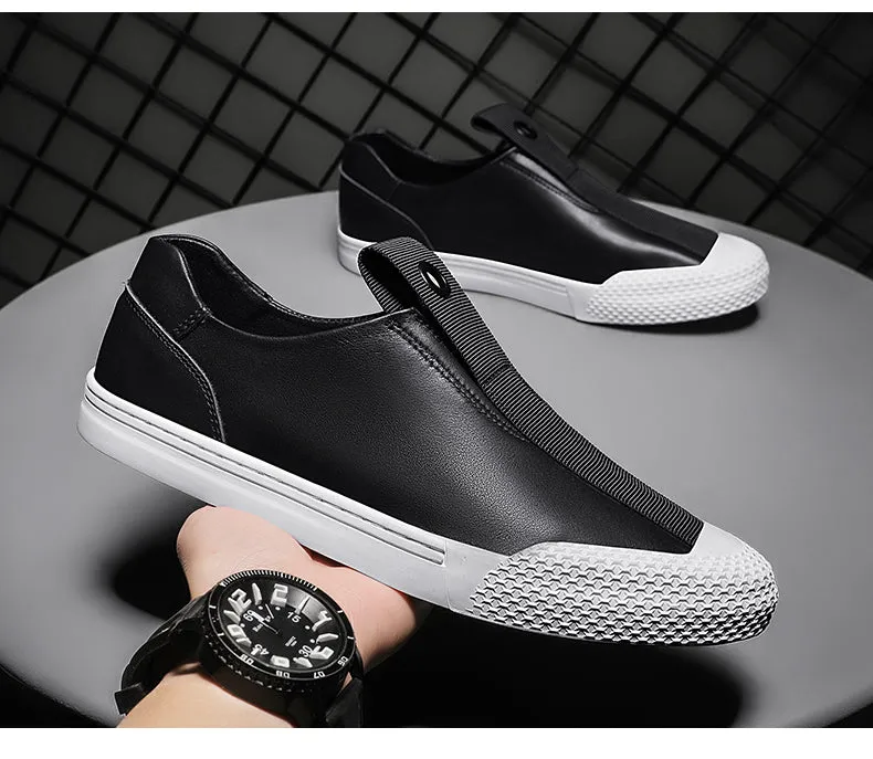 Calfskin Luxury Designer Summer Men Sandals Genuine Leather