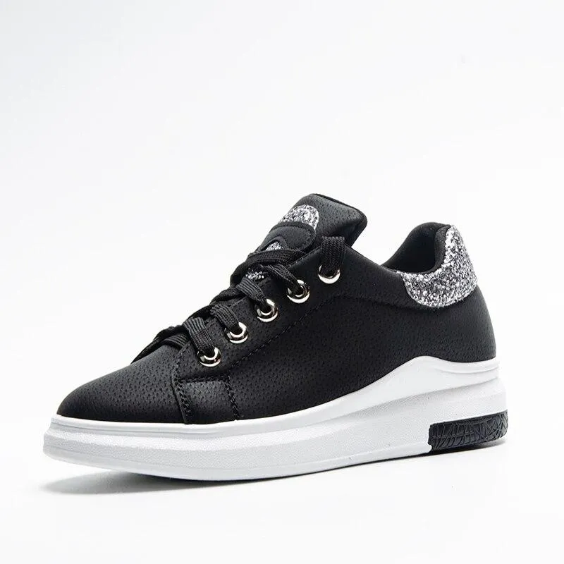 Chic and Classy Glitter Sneakers