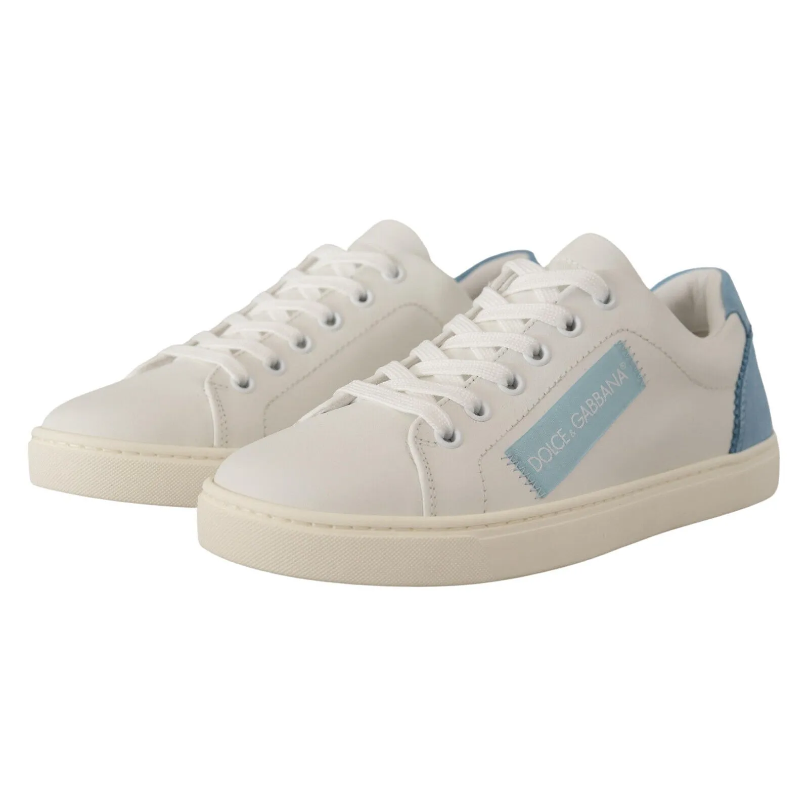 Dolce & Gabbana Exquisite Italian Leather Low-Top Sneakers