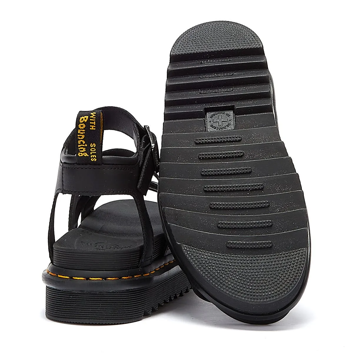Dr. Martens Blaire Hydro Womens Black Sandals