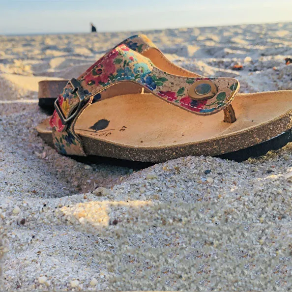 Flip Flop Miami Flowers