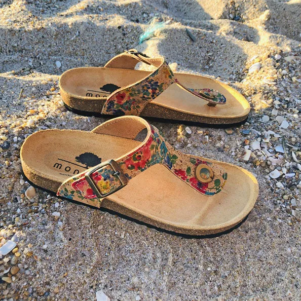 Flip Flop Miami Flowers