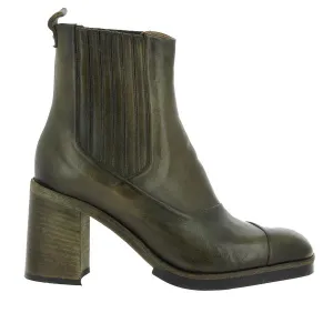 Forte W22-8200 Green Ankle Boots
