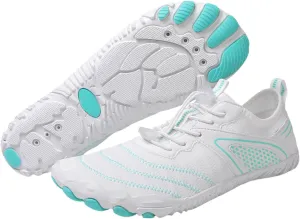 Grounded Footwear for Women Men Wide Toe Box Sneakers Dry Athletic Running Sports Walking Spring Summer Beach Wear Unisex Sneaker Waterproof Hiking Shoe Non Slip Barefoot Shoes Quick Hike