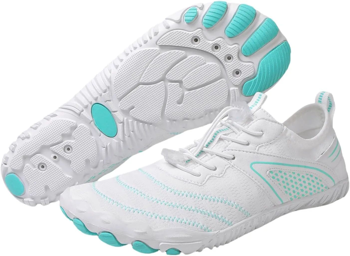 Grounded Footwear for Women Men Wide Toe Box Sneakers Dry Athletic Running Sports Walking Spring Summer Beach Wear Unisex Sneaker Waterproof Hiking Shoe Non Slip Barefoot Shoes Quick Hike