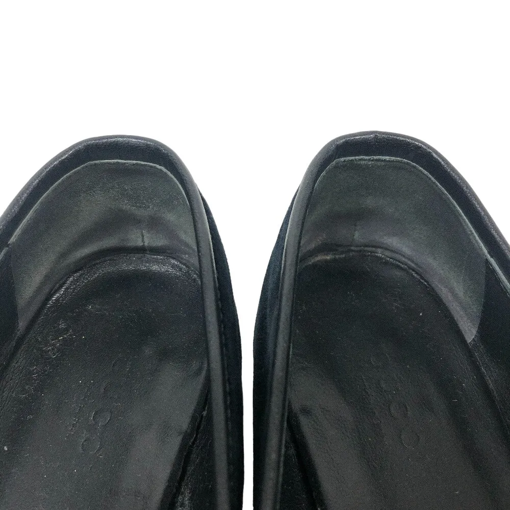 GUCCI loafers 431467 velvet black 35 1/2 Horsebit Women 35 1/2 Used