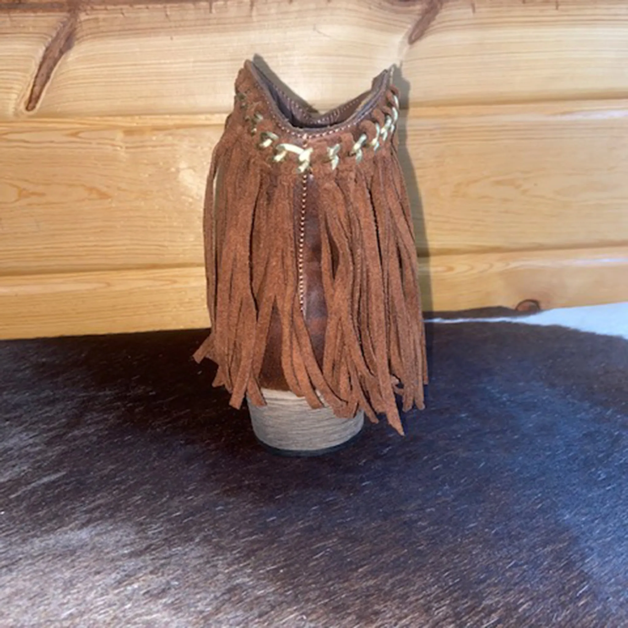 Juno Fringe Bootie