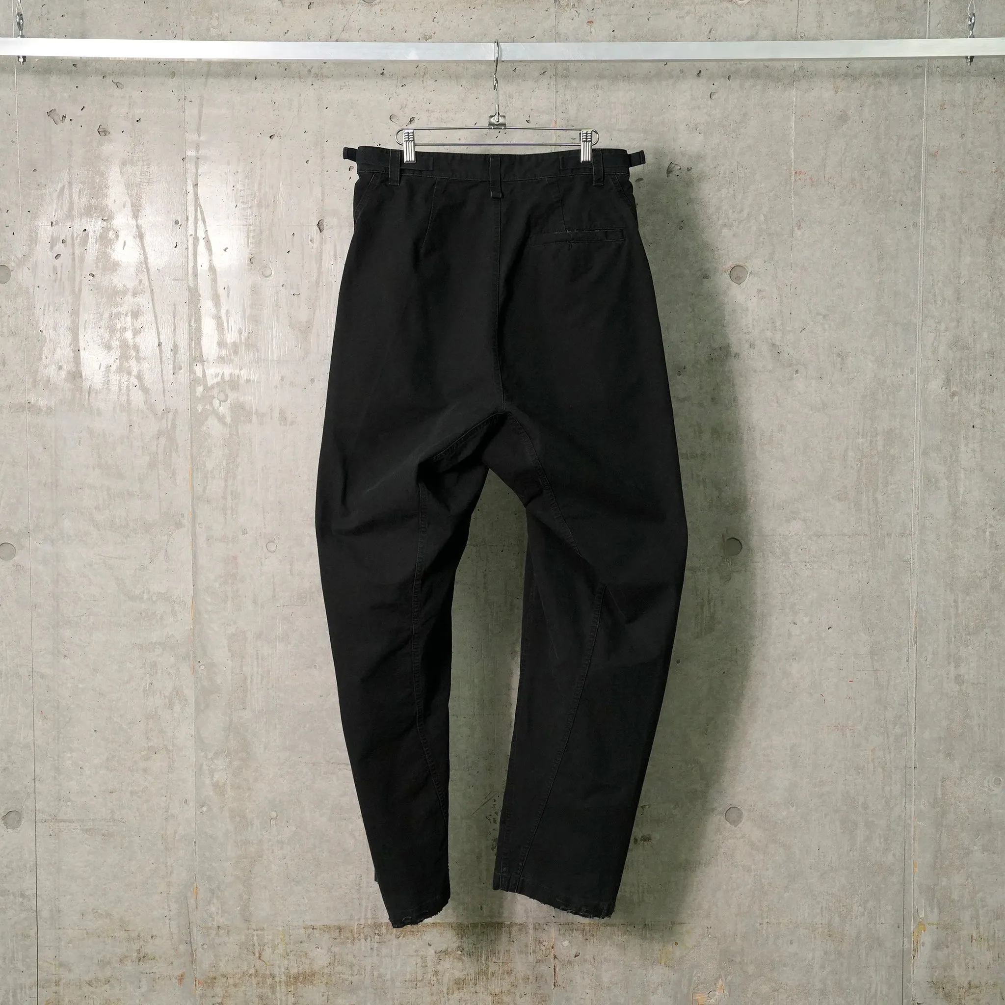 MINIMAL CARGO PANTS / 1000:BLACK