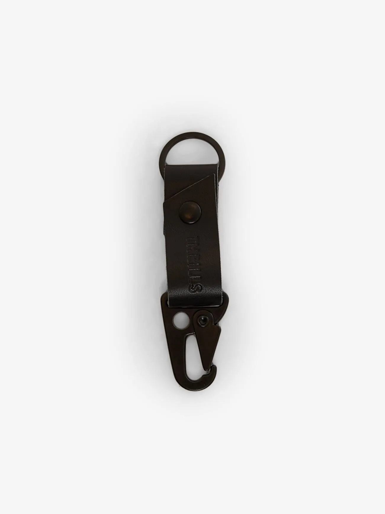 Minimal Thrills Clip Keyring - Black