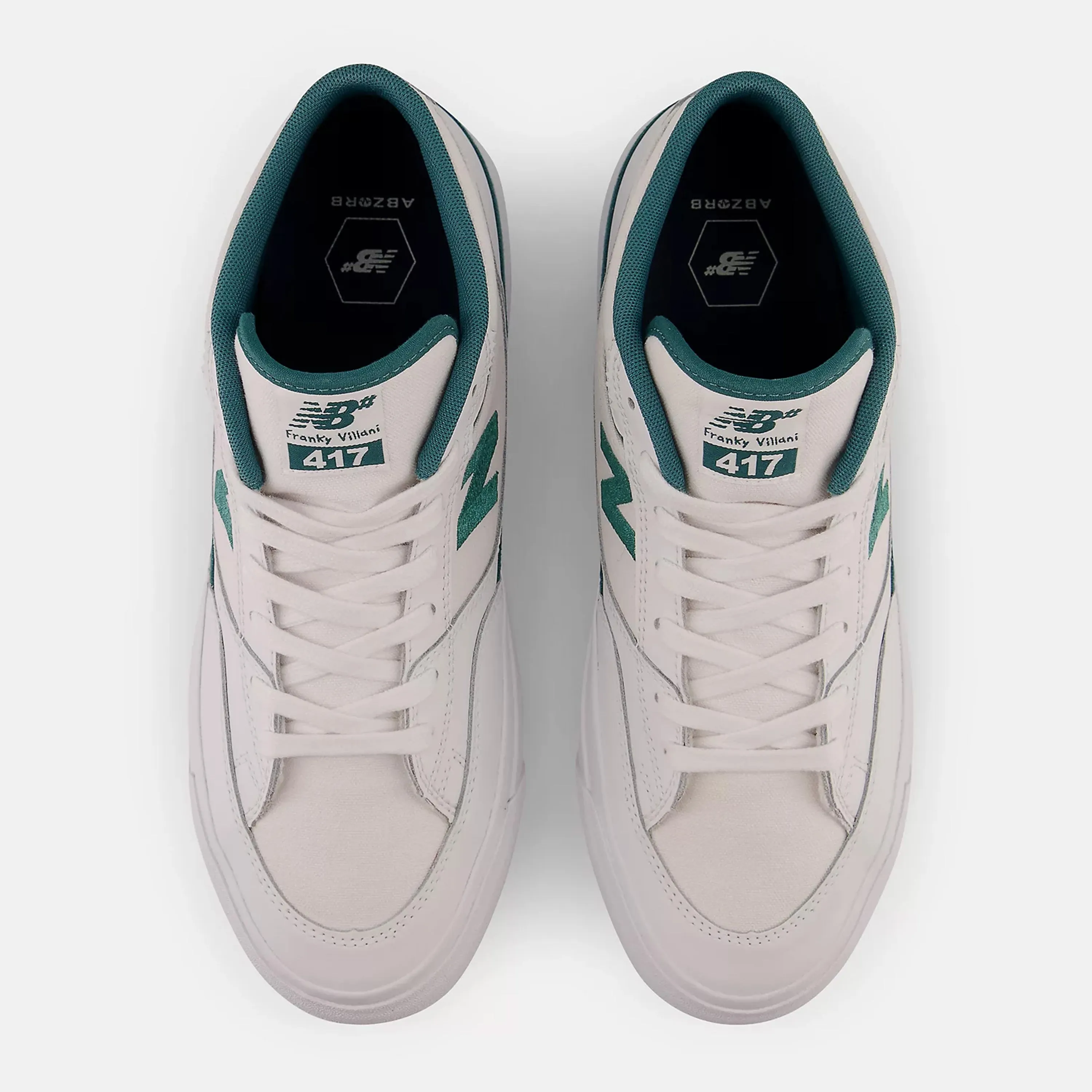 NB NUMERIC 417 FRANKY VILLANI WHITE / VINTAGE TEAL