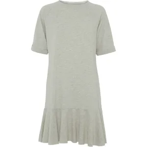 Payton Dress - Light Grey Melange