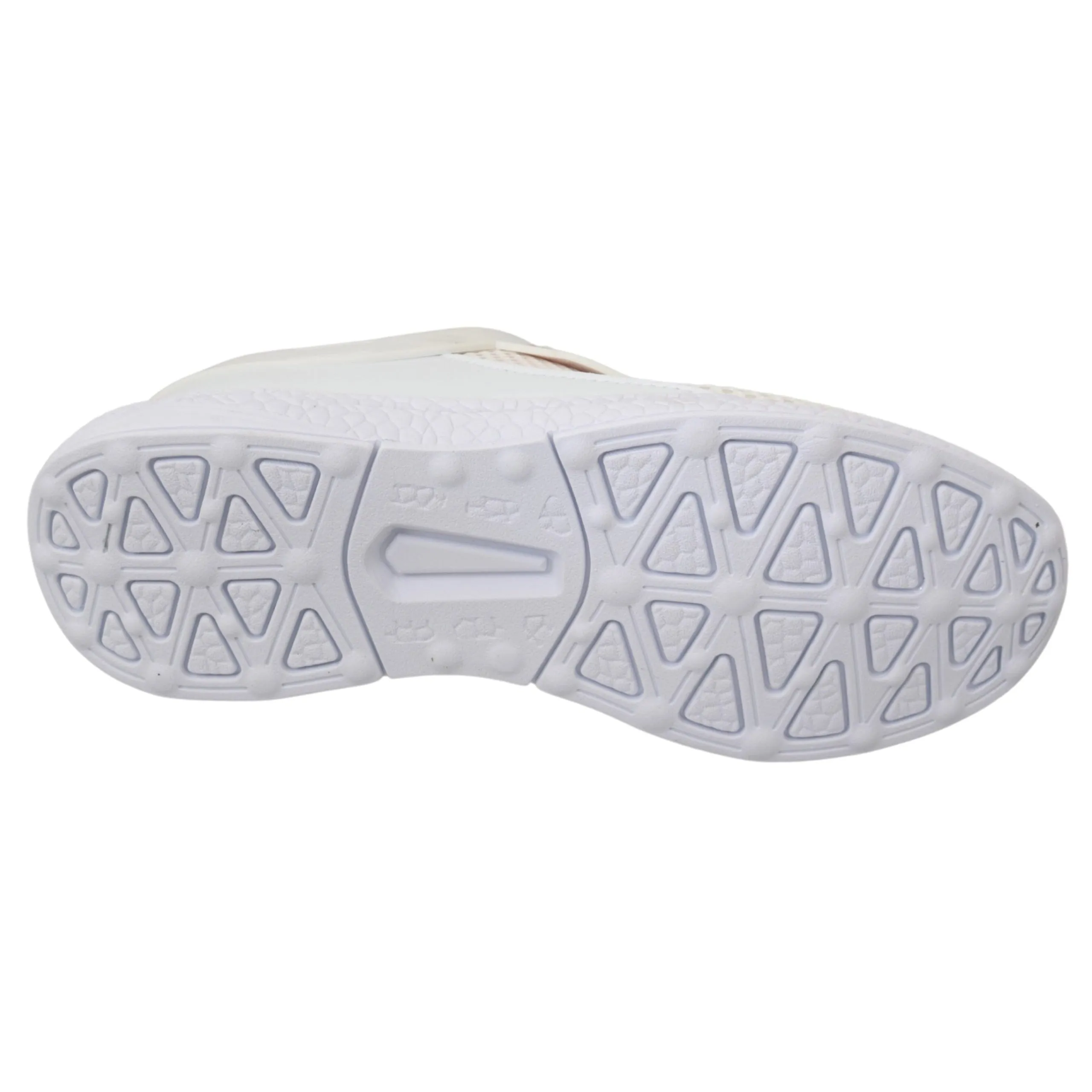 Philipp Plein Chic White Becky Sneakers with Pink Accents