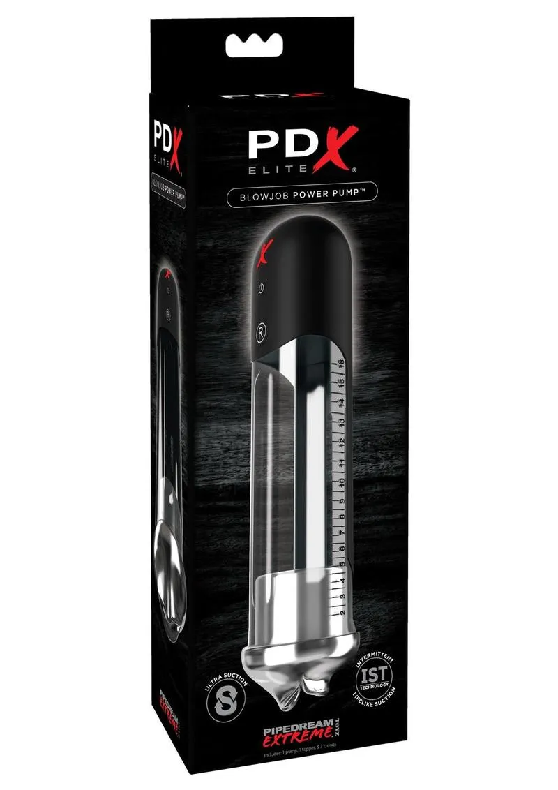 Pipedream Extreme Elite Blowjob Power Pump Masturbator - Mouth