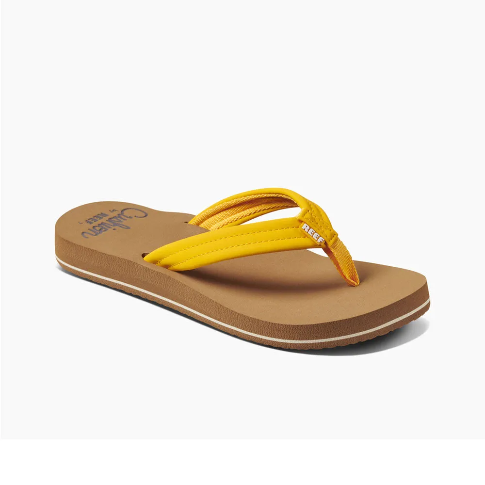 Reef Womens Cushion Breeze Flip Flops  - Saffron