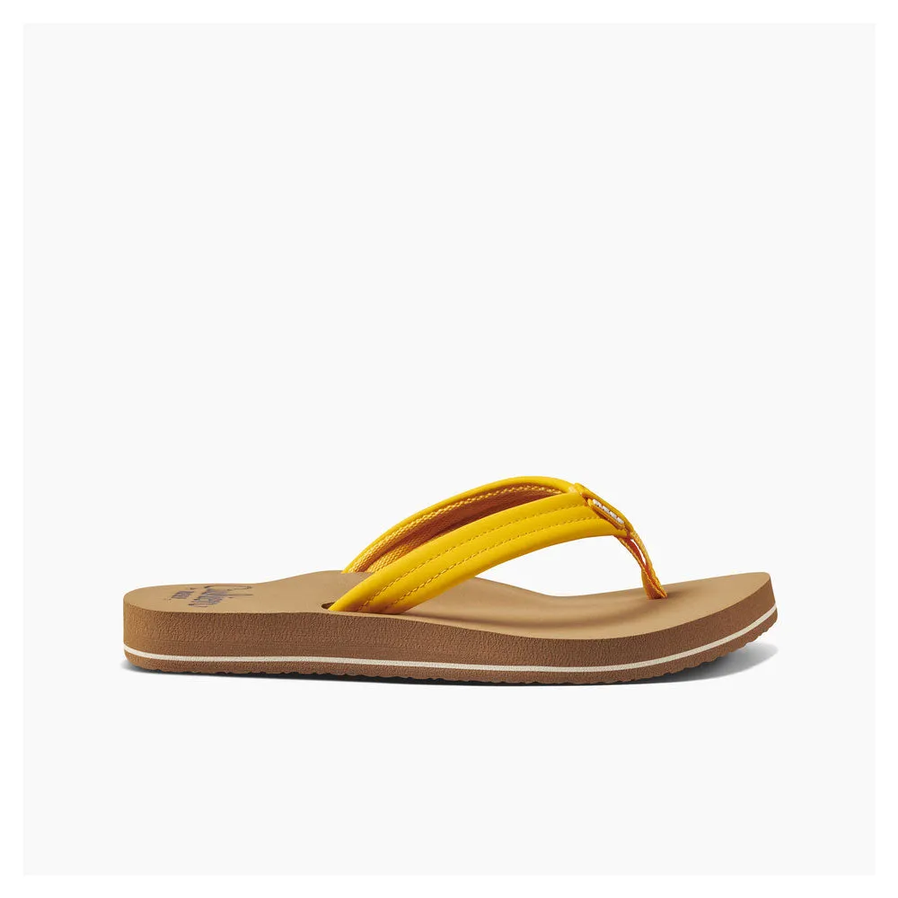 Reef Womens Cushion Breeze Flip Flops  - Saffron