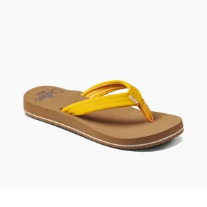 Reef Womens Cushion Breeze Flip Flops  - Saffron