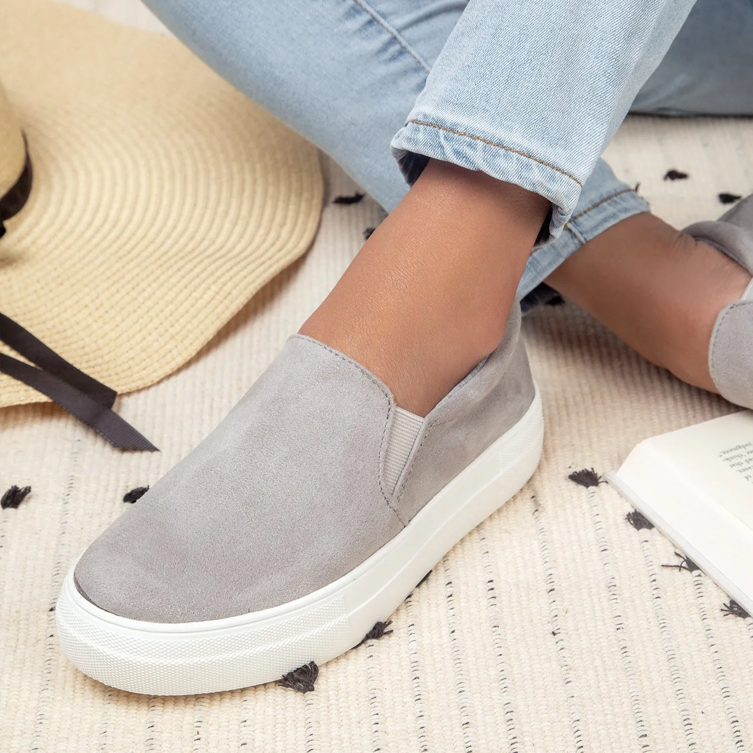 Slip On Platform Sneakers
