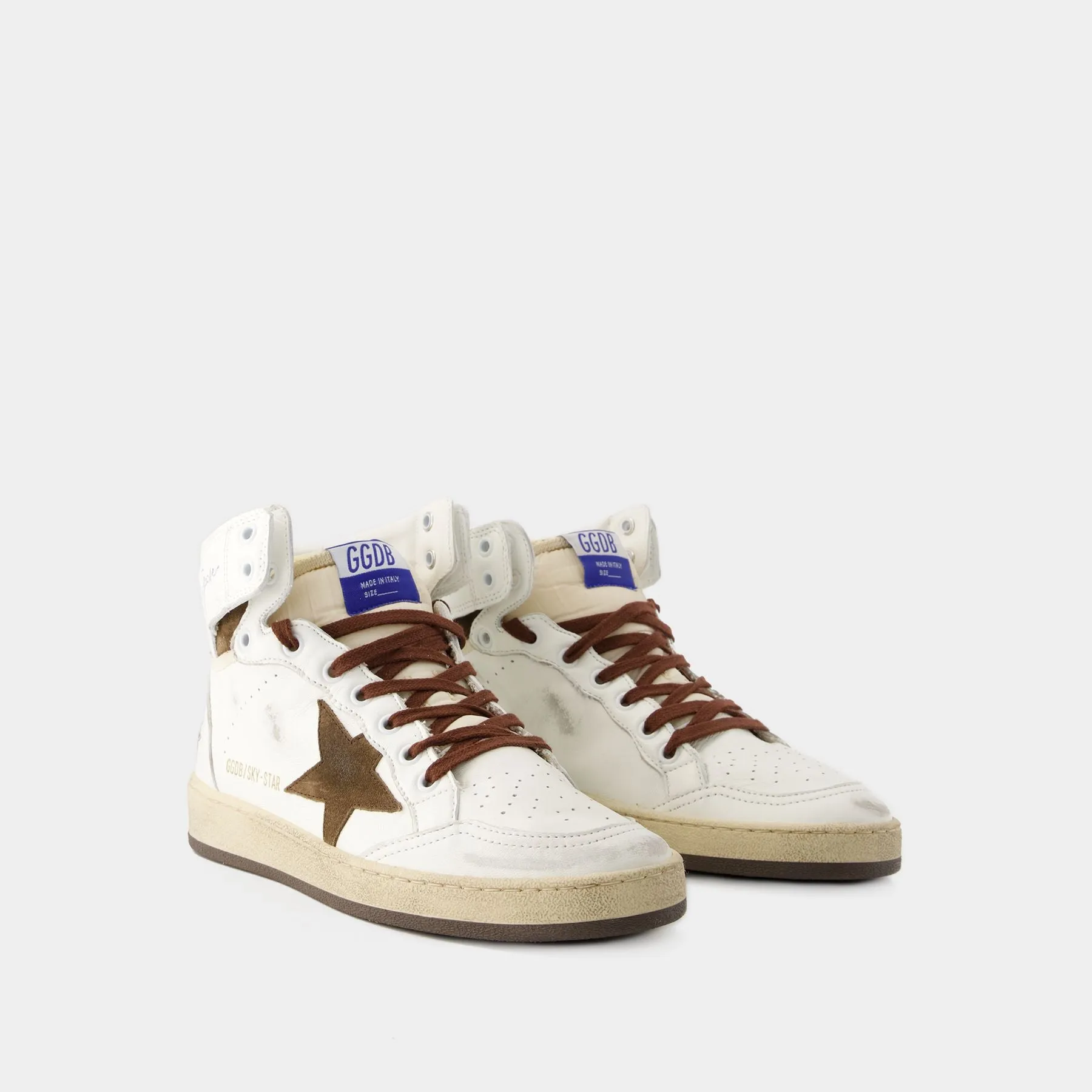 Sneakers Sky Star - Golden Goose - Cuir - Multi