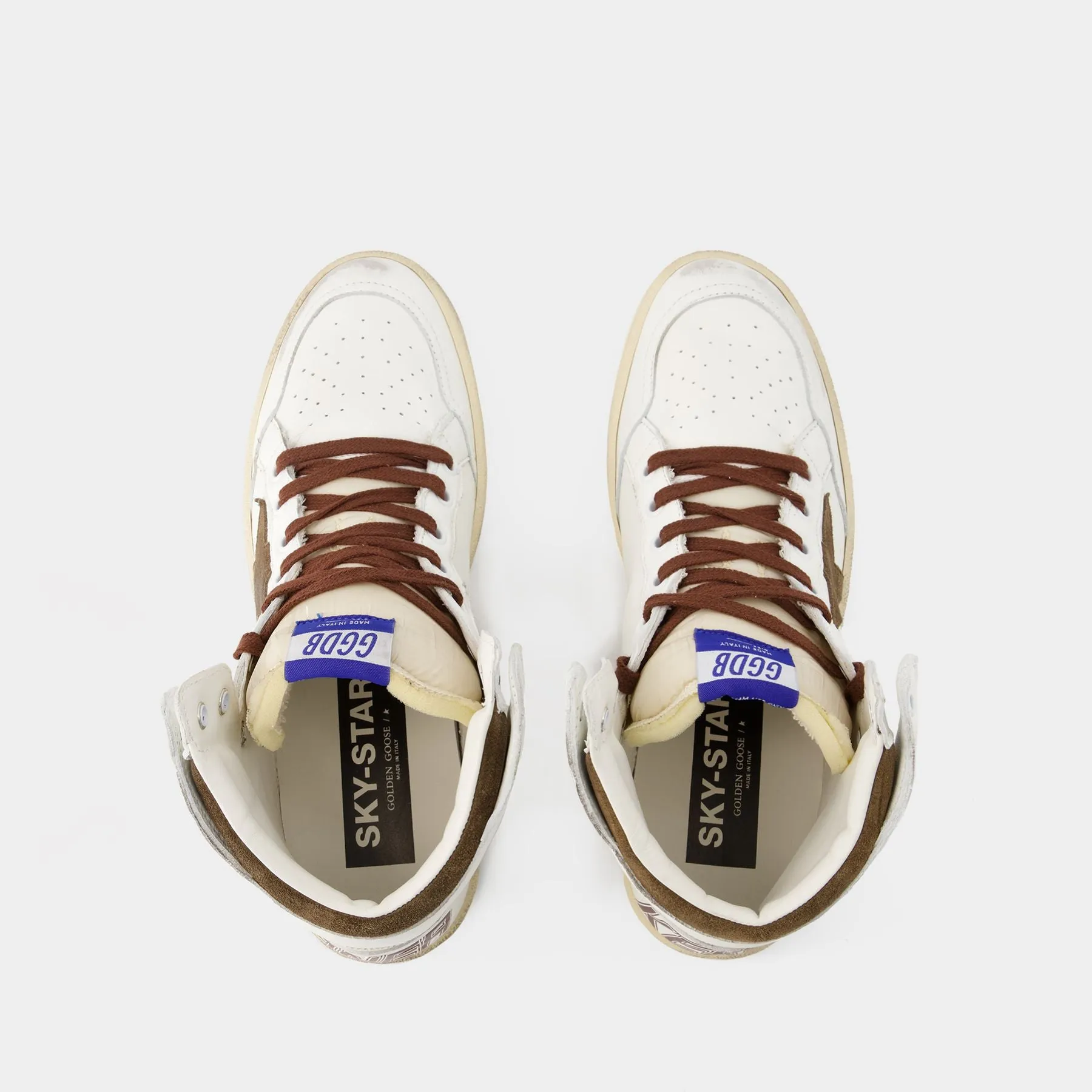 Sneakers Sky Star - Golden Goose - Cuir - Multi