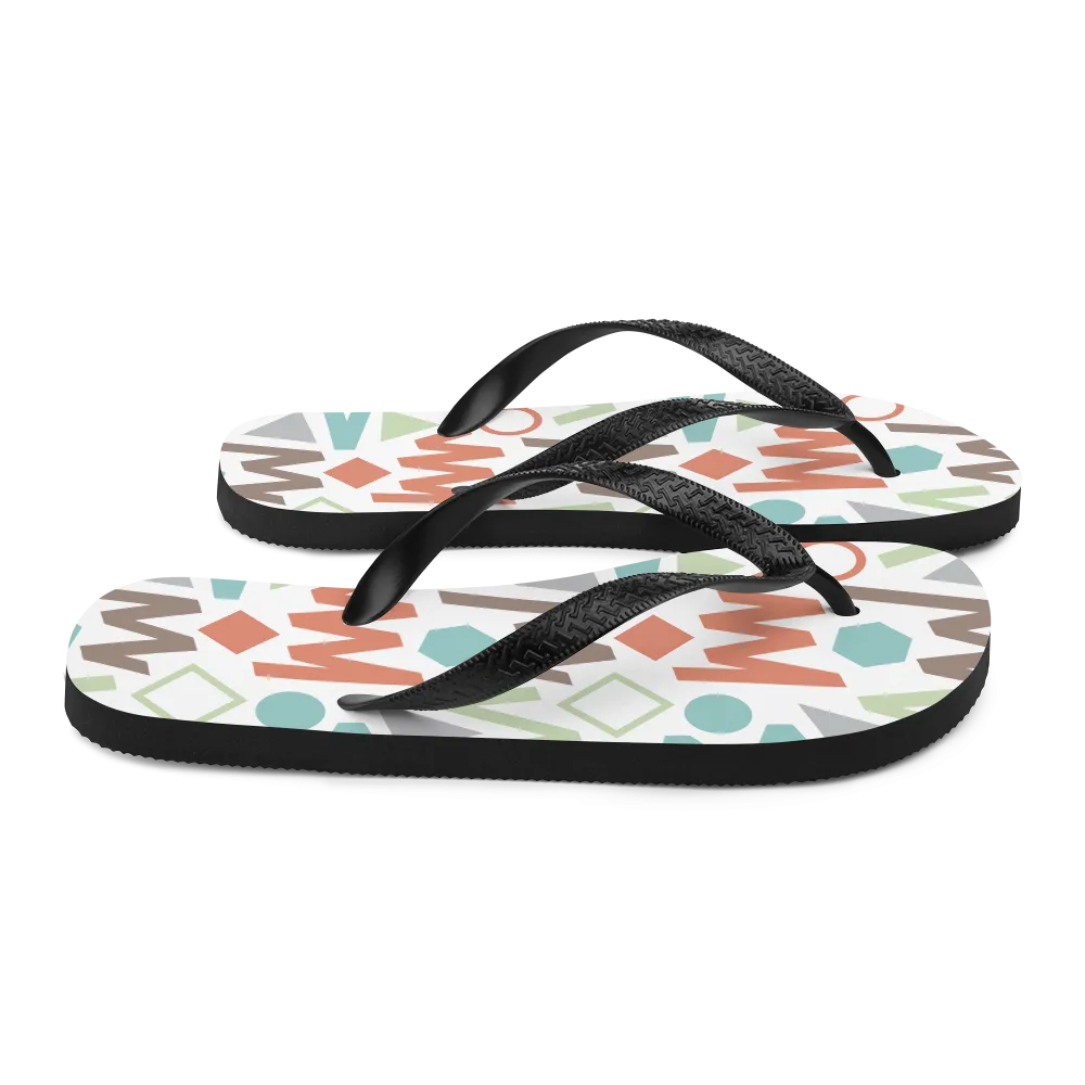 Soft Geometrical Pattern 02 Flip-Flops