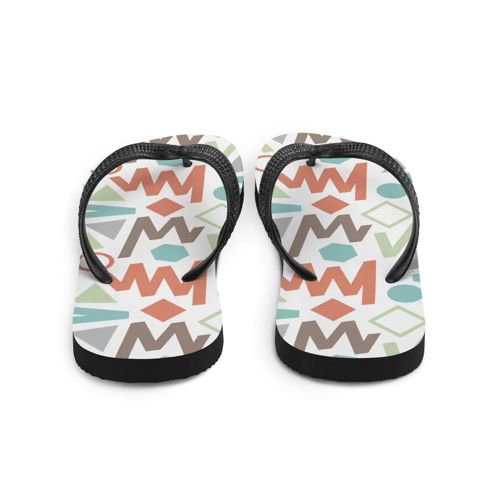 Soft Geometrical Pattern 02 Flip-Flops