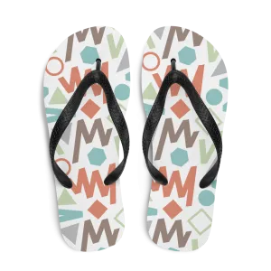 Soft Geometrical Pattern 02 Flip-Flops