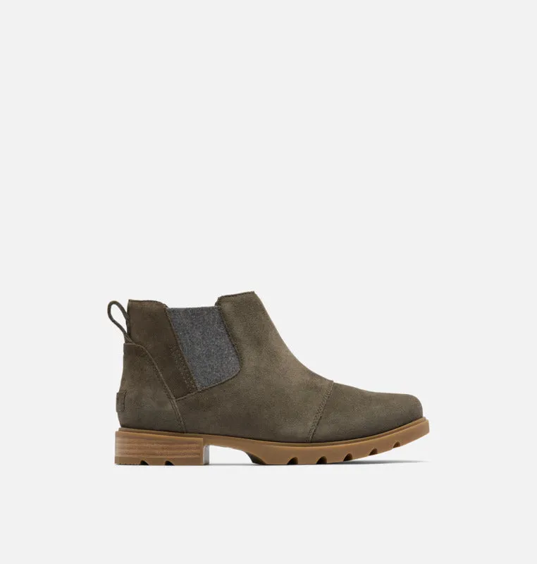 SOREL WOMEN'S EMELIE III CHELSEA BOOTIE-MAJOR, GUM