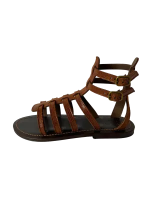 Taline Gladiator Sandal in Brown