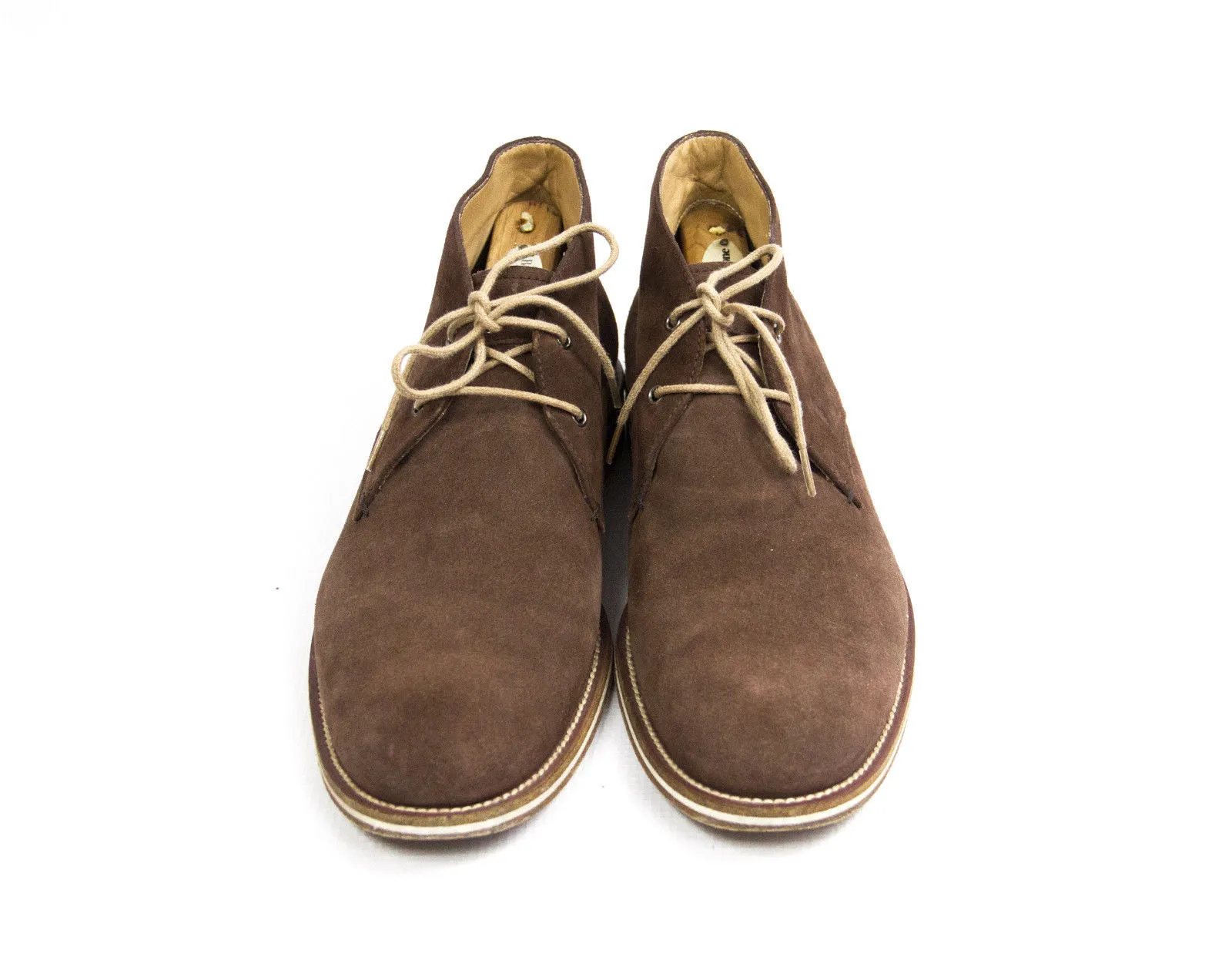 TODS No_Code Brown Suede Leather Desert Boots SIZE UK 7, US 8, EU 41