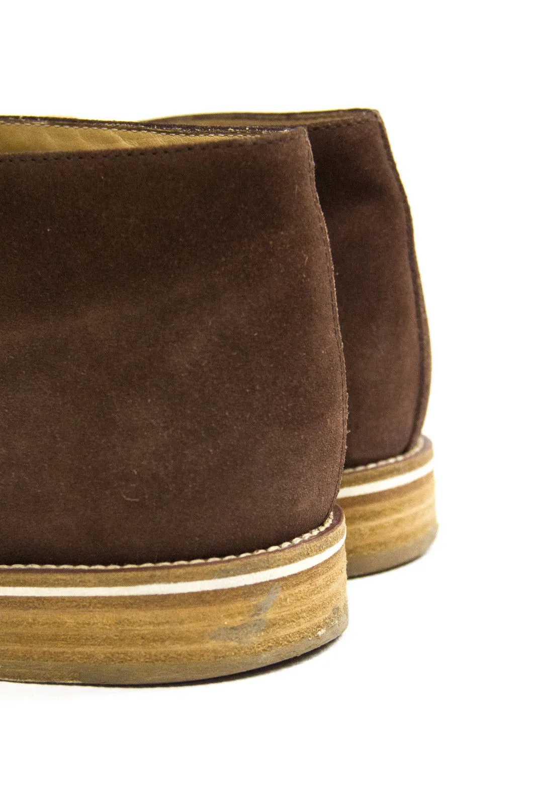 TODS No_Code Brown Suede Leather Desert Boots SIZE UK 7, US 8, EU 41