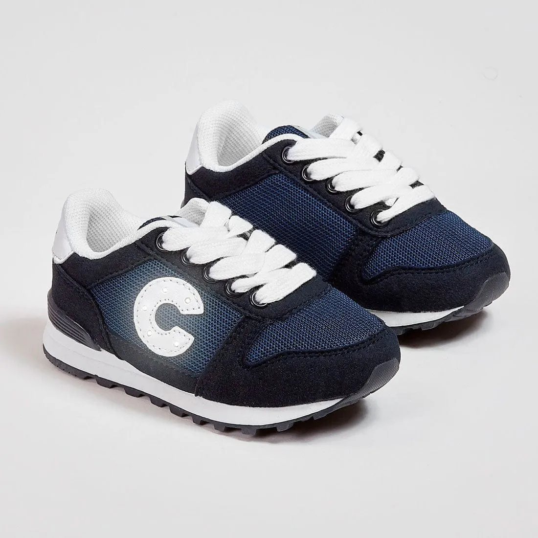 Unisex Navy Sneakers with Lights