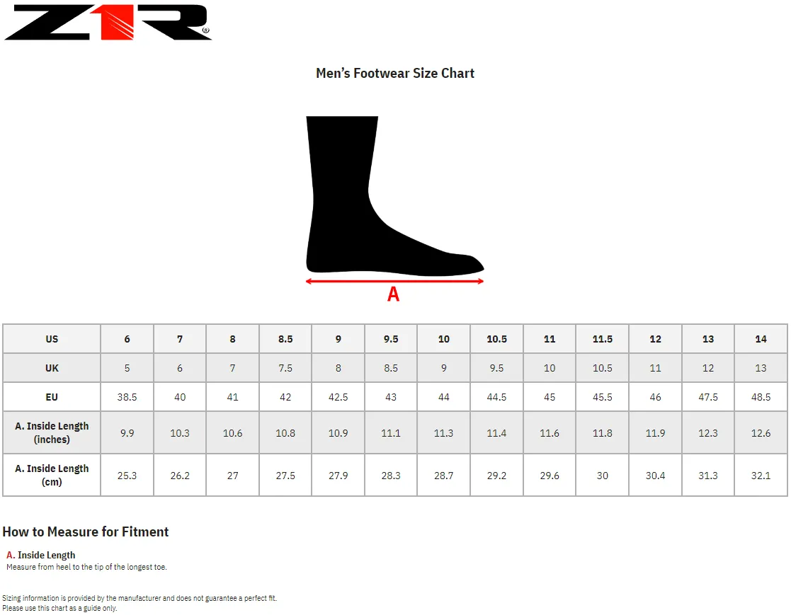 Z1R Dundee Motorcycle Riding Boots